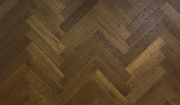 Shadow Grey Oak Herringbone