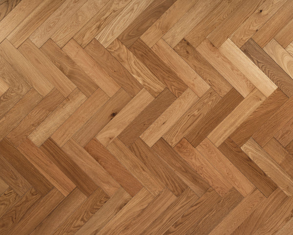 Smoked Oak Herringbone