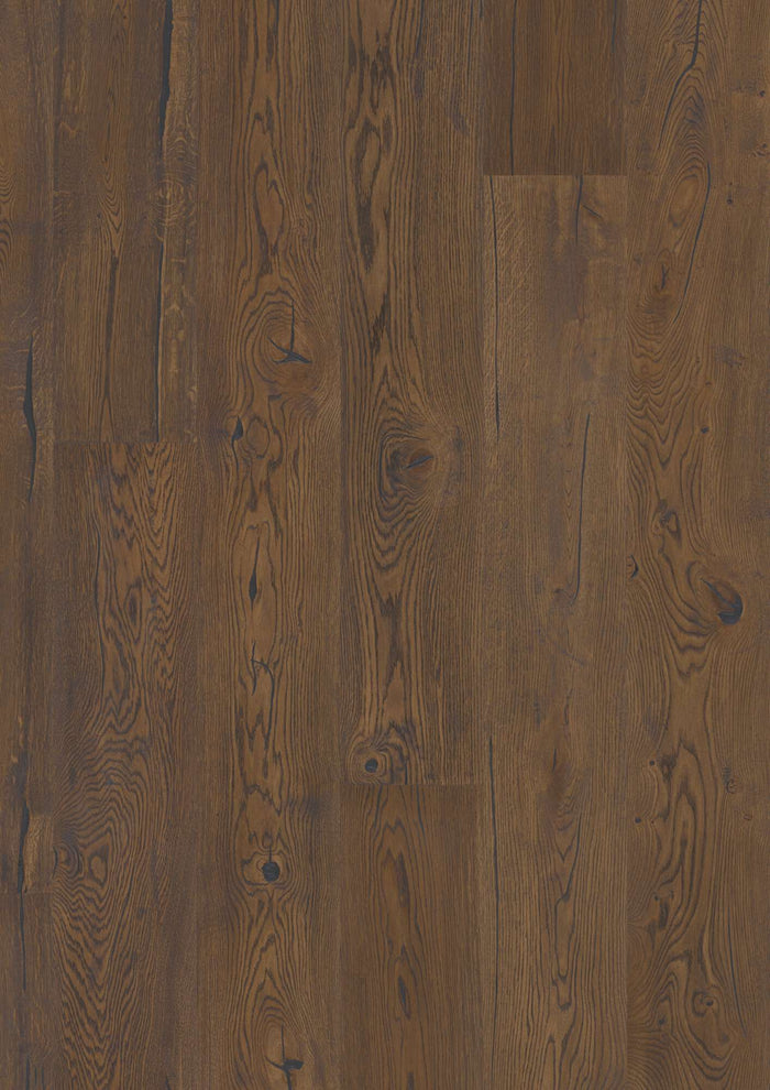 BOEN Plank Castle Oak Antique Brown Espressivo, Live Natural