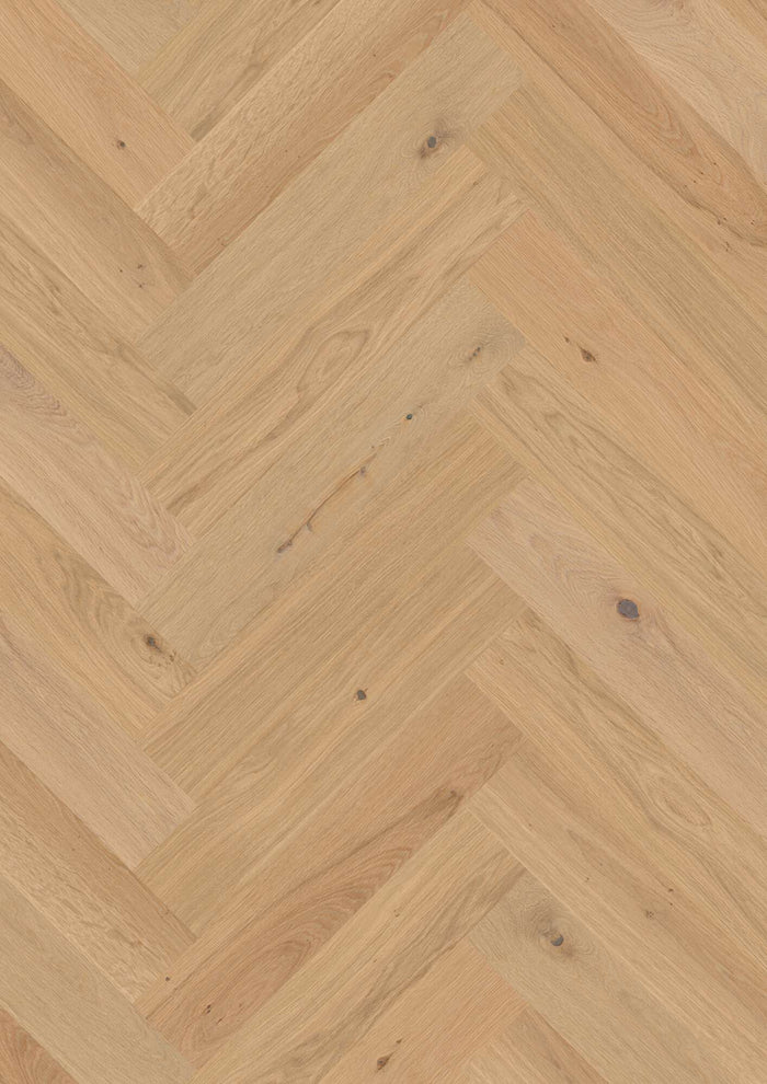 BOEN Herringbone Click Oak Transparent Animoso, Live Pure, A-plank
