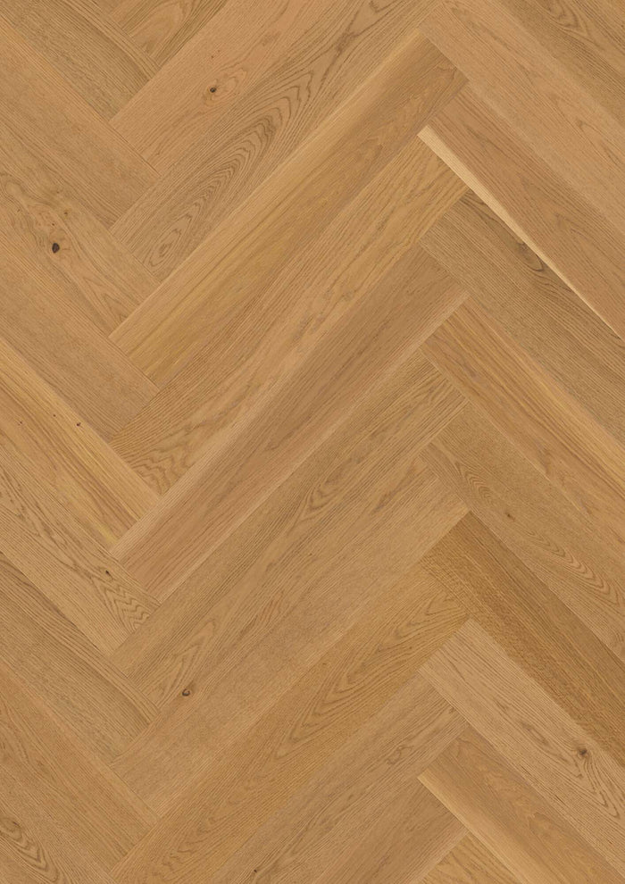 BOEN Herringbone T/G Oak Soft Brown Andante, Live Matt