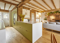 Natural Oak Plank installed
