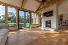 Natural Oak Plank installed