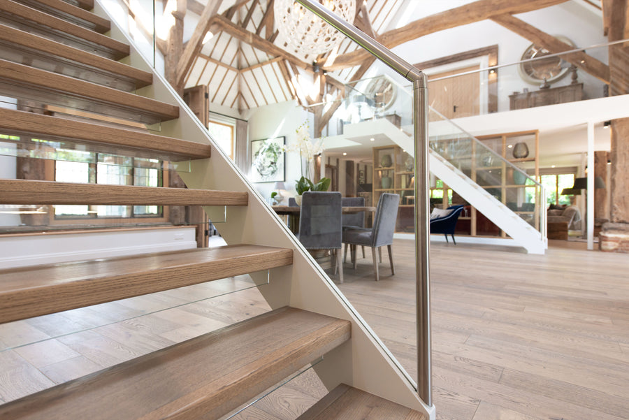 Frozen Umber Oak Plank installed