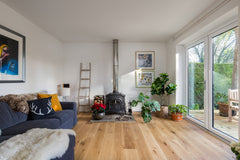 Alpine Canyon Oak Plank installed