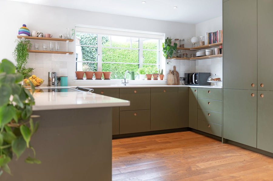 Alpine Golden Oak Plank installed