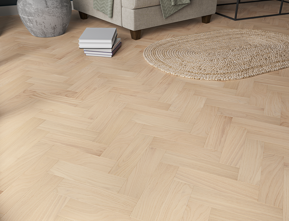Flaxweiler Engineered Herringbone Oak