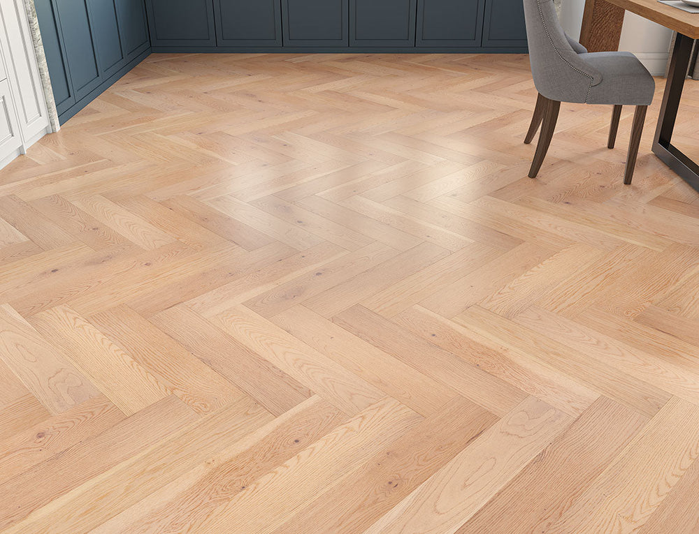 Saillon Engineered Herringbone Oak