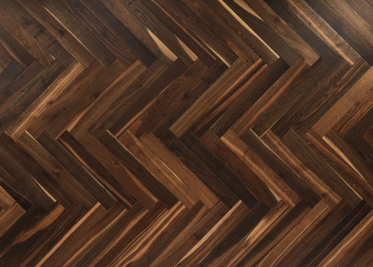 Tundra Smoked Oak Herringbone