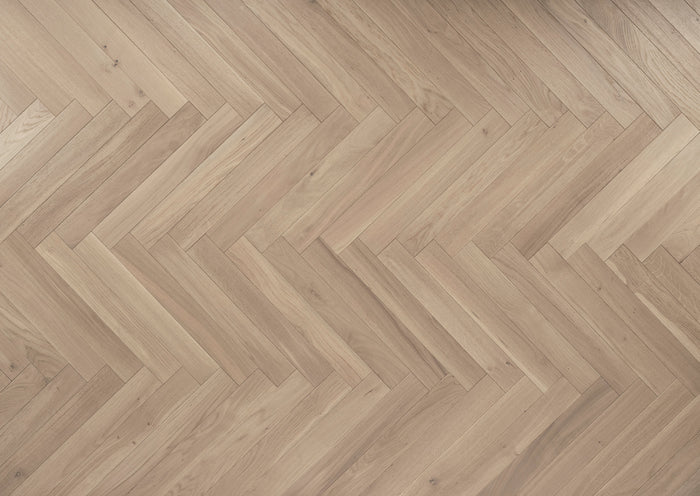 Tundra Misty Grey Oak Herringbone