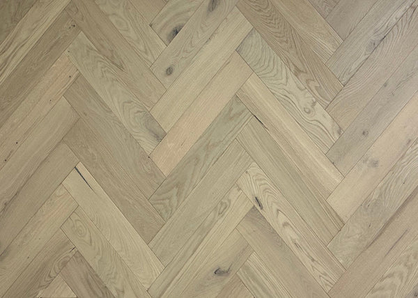 Sandstone Oak Herringbone
