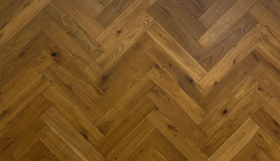 Granite Smoke Oak Herringbone