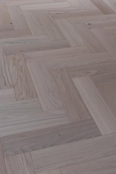 Shell Oak Herringbone installed