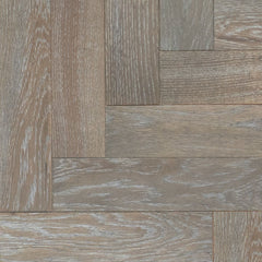 Silver Haze Oak Herringbone installed
