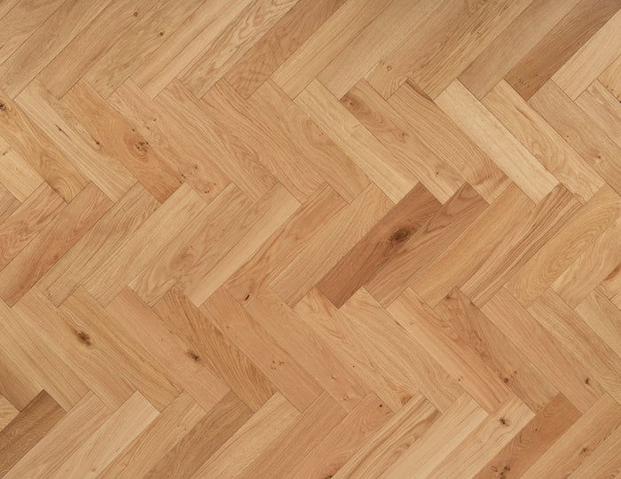 Natural Oak Herringbone