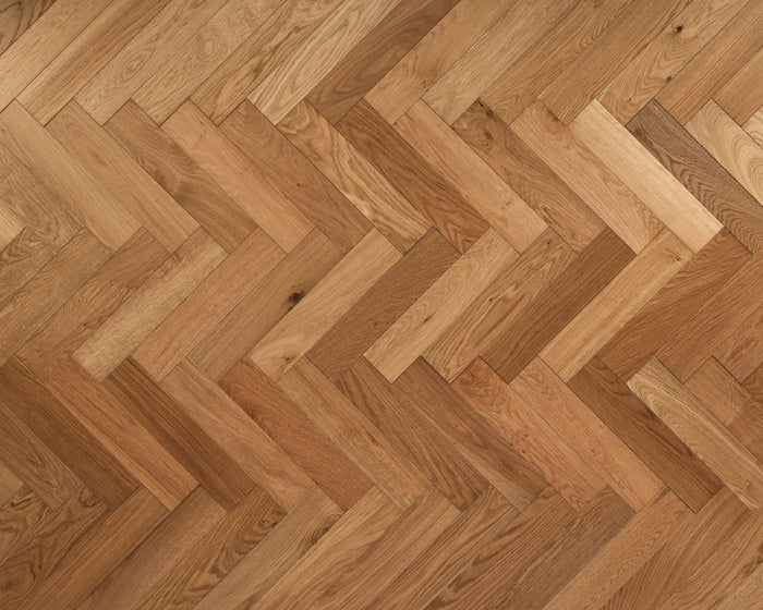 Smoked Oak Herringbone