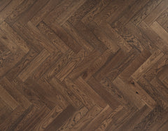 Tannery Brown Oak Herringbone