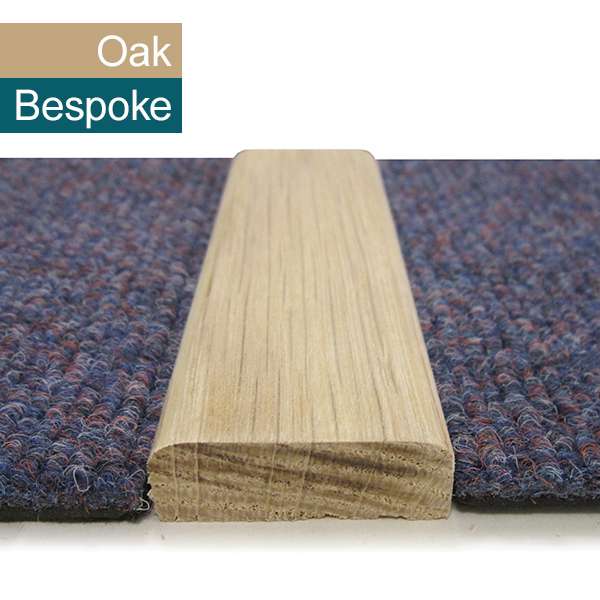 Carpet to Carpet Threshold 40x13mm (Oak)