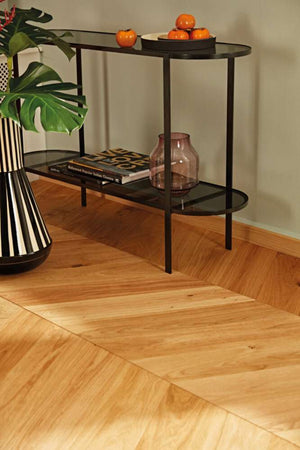 BOEN Chevron Oak Transparent Adagio, Live Natural, A-plank