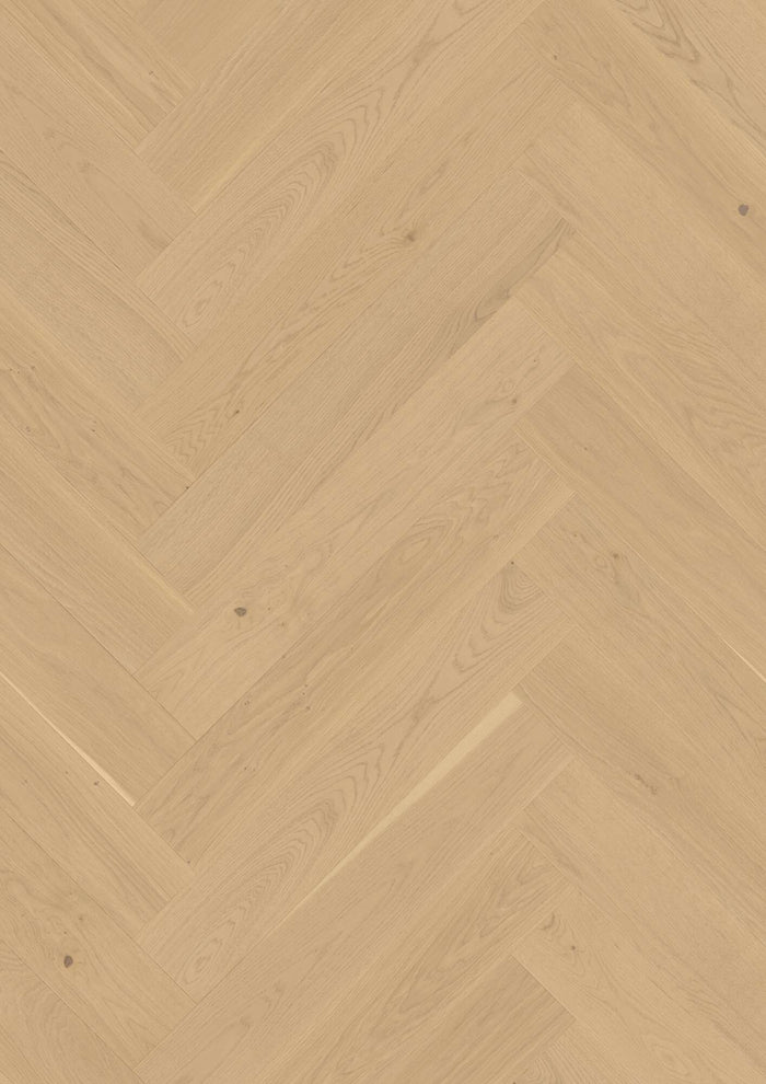 BOEN Herringbone T/G Oak White Andante, Live Natural
