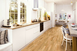BOEN 3-Strip 14 mm Oak Transparent Finale, Live Natural