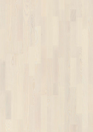 BOEN 3-Strip 14 mm Ash White Andante, Live Pure
