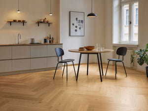 BOEN Herringbone T/G Oak Soft Brown Andante, Live Matt