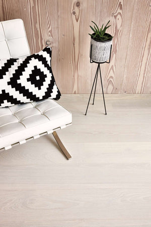 BOEN Plank Castle Oak White Andante, Live Pure