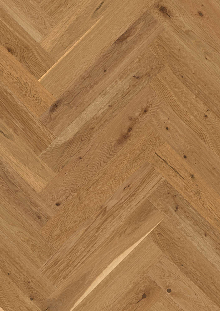 BOEN Herringbone T/G Oak Transparent Vivo, Live Matt