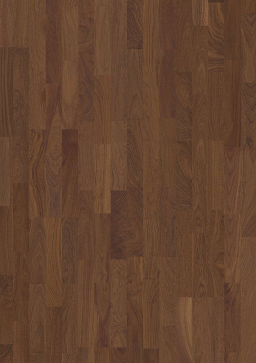 BOEN 3-Strip 14 mm American Walnut Transparent Andante, Live Matt