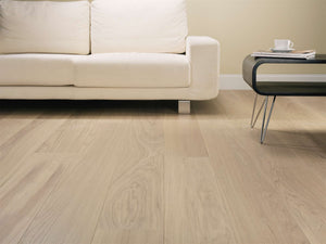BOEN Plank Castle Oak White Andante, Live Matt