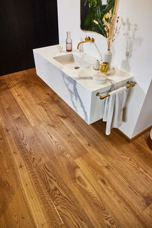 BOEN Plank Castle Oak Transparent Semi Smoked Animoso, Live Natural
