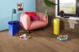 BOEN Plank Castle Oak Medium Grey Animoso, Live Matt Plus