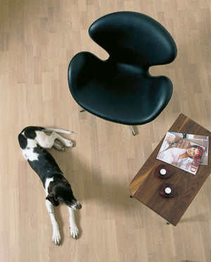 BOEN 3-Strip 14 mm Oak White Andante, Live Matt