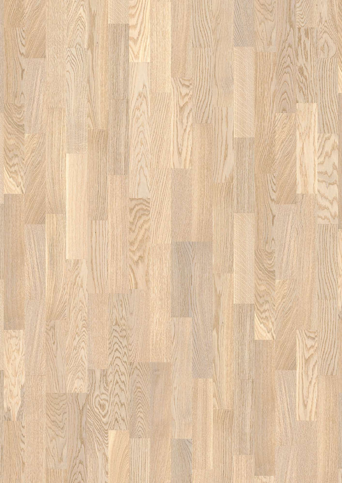 BOEN 3-Strip 14 mm Oak White Concerto, Live Matt
