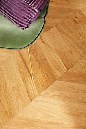 BOEN Chevron Oak Transparent Adagio, Live Natural, A-plank