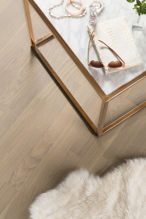 BOEN 3-Strip 14 mm Oak Warm Cotton Finale, Live Pure