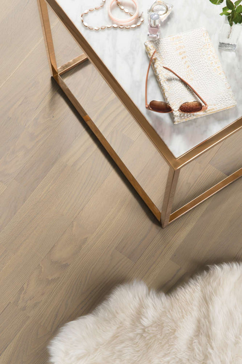BOEN 3-Strip 14 mm Oak Warm Cotton Finale, Live Pure