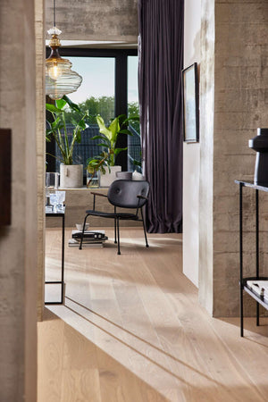 BOEN Plank Castle Oak Fresh White Animoso, Live Matt Plus