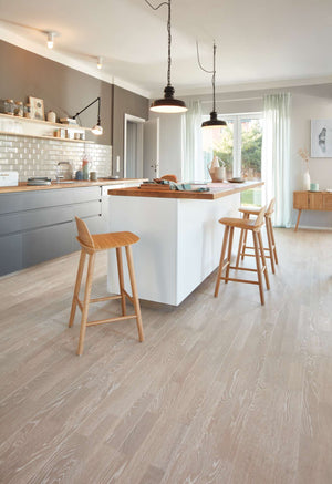BOEN 3-Strip 14 mm Oak Grey Harmony Finale, Live Pure