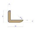L-Bead B 24x19mm
