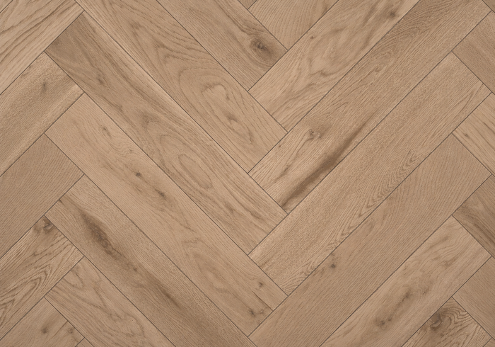 Pioneer Oak Herringbone · #114 Spiced Oak · Character · render