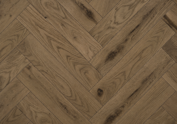 Pioneer Oak Herringbone · #115 Boulder Creek · Character · render